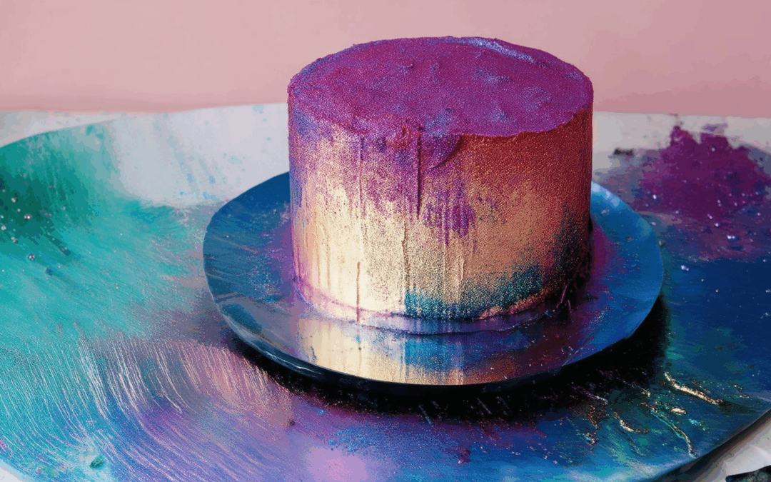 Unleashing the Secret to Achieve Metallic Effect Cakes